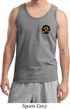 Yoga Gold AUM Patch Pocket Print Tank Top