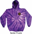 Yoga Gold AUM Patch Pocket Print Tie Dye Hoodie