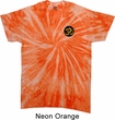 Yoga Gold AUM Patch Pocket Print Twist Tie Dye Shirt