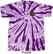 Yoga Gold AUM Patch Pocket Print Twist Tie Dye Shirt