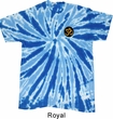 Yoga Gold AUM Patch Pocket Print Twist Tie Dye Shirt