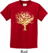 Yoga Gold Foil Tree of Life Kids Shirt