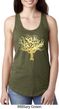 Yoga Gold Foil Tree of Life Ladies Ideal Tank Top