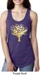 Yoga Gold Foil Tree of Life Ladies Ideal Tank Top
