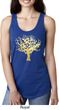 Yoga Gold Foil Tree of Life Ladies Ideal Tank Top