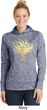 Yoga Gold Foil Tree of Life Ladies Moisture Wicking Hoodie
