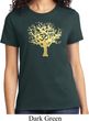 Yoga Gold Foil Tree of Life Ladies Shirt