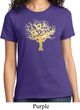 Yoga Gold Foil Tree of Life Ladies Shirt
