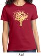 Yoga Gold Foil Tree of Life Ladies Shirt