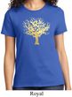 Yoga Gold Foil Tree of Life Ladies Shirt