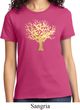 Yoga Gold Foil Tree of Life Ladies Shirt