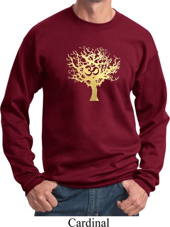 Yoga Gold Foil Tree of Life Sweatshirt