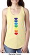 Yoga Heart Chakras Ladies Ideal Tank Top