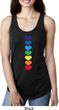 Yoga Heart Chakras Ladies Ideal Tank Top
