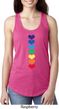 Yoga Heart Chakras Ladies Ideal Tank Top