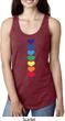 Yoga Heart Chakras Ladies Ideal Tank Top