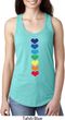 Yoga Heart Chakras Ladies Ideal Tank Top