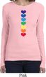 Yoga Heart Chakras Ladies Long Sleeve Shirt
