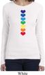 Yoga Heart Chakras Ladies Long Sleeve Shirt