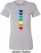 Yoga Heart Chakras Ladies Longer Length Shirt