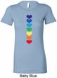 Yoga Heart Chakras Ladies Longer Length Shirt