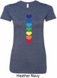 Yoga Heart Chakras Ladies Longer Length Shirt