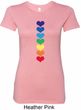 Yoga Heart Chakras Ladies Longer Length Shirt