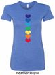 Yoga Heart Chakras Ladies Longer Length Shirt