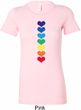 Yoga Heart Chakras Ladies Longer Length Shirt