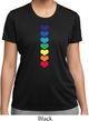 Yoga Heart Chakras Ladies Moisture Wicking Shirt