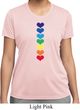 Yoga Heart Chakras Ladies Moisture Wicking Shirt
