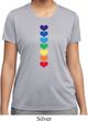 Yoga Heart Chakras Ladies Moisture Wicking Shirt