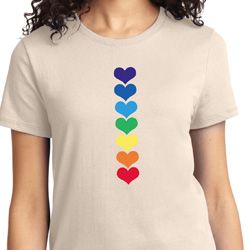 Yoga Heart Chakras Ladies Shirt