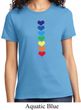 Yoga Heart Chakras Ladies Shirt