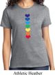 Yoga Heart Chakras Ladies Shirt