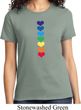 Yoga Heart Chakras Ladies Shirt