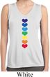 Yoga Heart Chakras Ladies Sleeveless Moisture Wicking Shirt