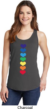 Yoga Heart Chakras Ladies Tank Top