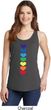 Yoga Heart Chakras Ladies Tank Top