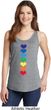 Yoga Heart Chakras Ladies Tank Top