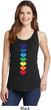 Yoga Heart Chakras Ladies Tank Top