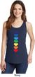 Yoga Heart Chakras Ladies Tank Top