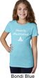 Yoga Heavily Meditated Girls Shirt