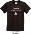 Yoga Heavily Meditated Kids Shirt