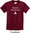 Yoga Heavily Meditated Kids Shirt