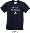 Yoga Heavily Meditated Kids Shirt