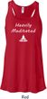 Yoga Heavily Meditated Ladies Flowy Racerback Tanktop