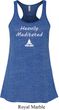 Yoga Heavily Meditated Ladies Flowy Racerback Tanktop