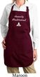 Yoga Heavily Meditated Ladies Full Length Apron with Pockets