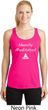 Yoga Heavily Meditated Ladies Moiture Wicking Racerback Tank Top